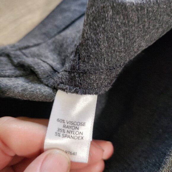 J.Jill Gray Ponte‎ Slim Leg Pull On Pants Woman's Size Medium - Picture 4 of 9